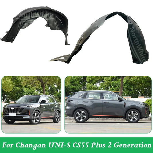 Car Wheel Fender Liner Wheel Housing For Changan UNI-S CS55 Plus 2 Generation 2022-2023 Leaf board lining sayaragear