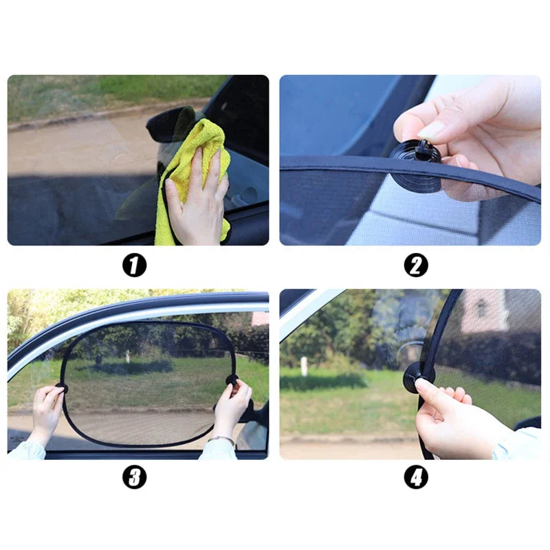 Car Sunshade Covers Cover Universal Windscreen Folding Visor Reflector Windshield Auto Window Sun Shade Protector Accessories sayaragear