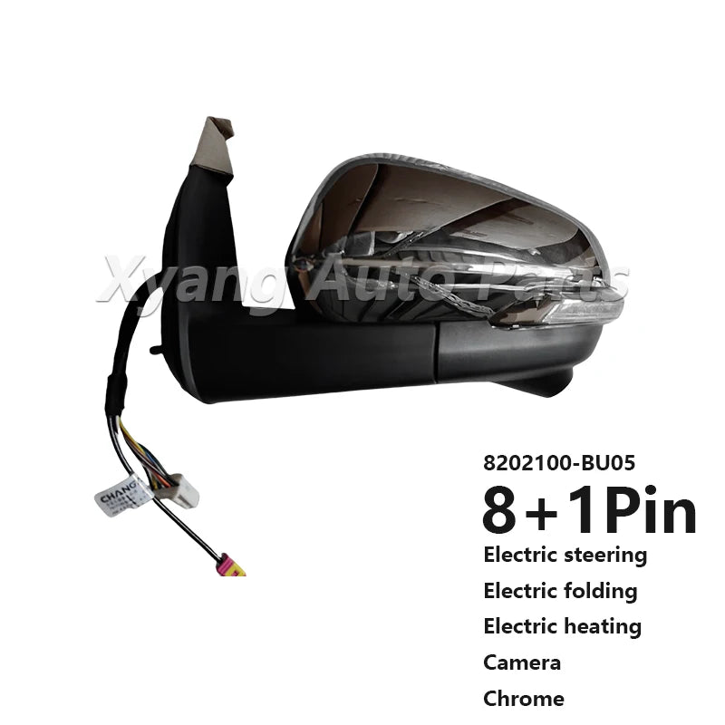 Chrome Plating Side Rear View Mirror For Changan Hunter F70  Car Outside Rearview Mirror Assembly sayaragear