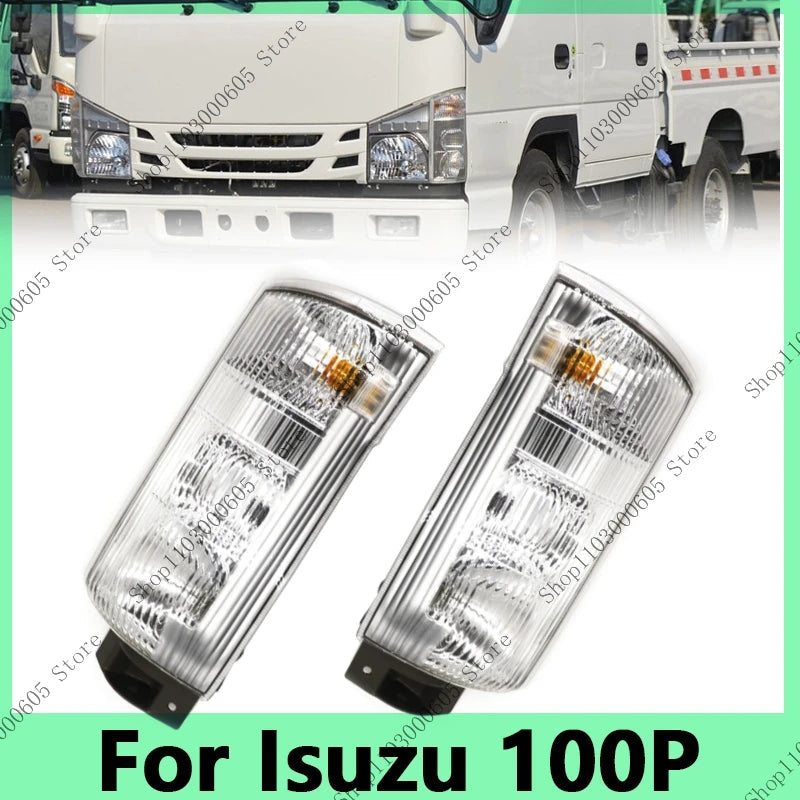 Car Accessories For Isuzu 100P Truck Car Front Bumper Corner Light Turn Signal Light Headlight Side Light sayaragear