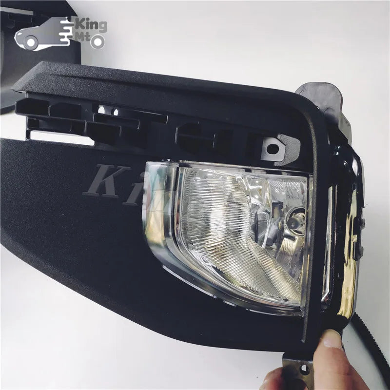 For Changan CS35 PLUS Foglight Fog Light Assembly Halogen Front Bumper Fog Lamp Kit Replacement with Waterproof Housing sayaragear