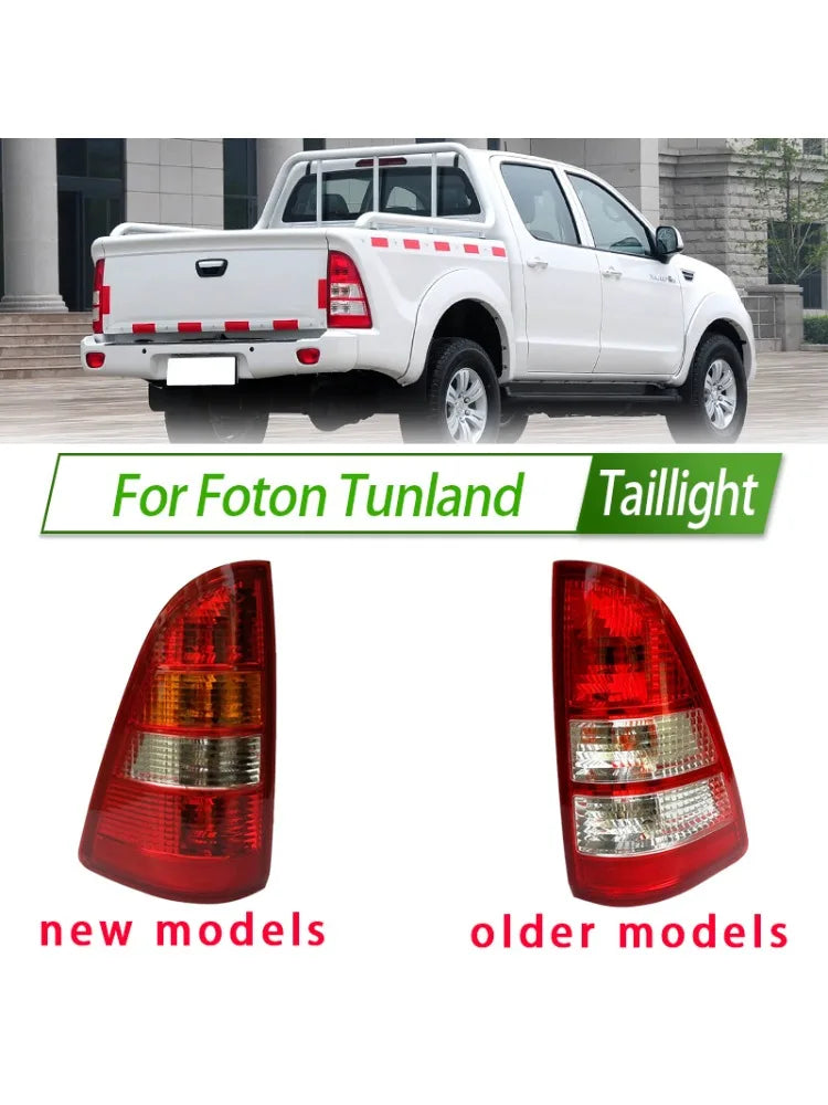For Foton Tunland Car Taillight Assembly OEM Style Rear Lamp with Turn Signal Reverse Light Direct Fit Replacement sayaragear