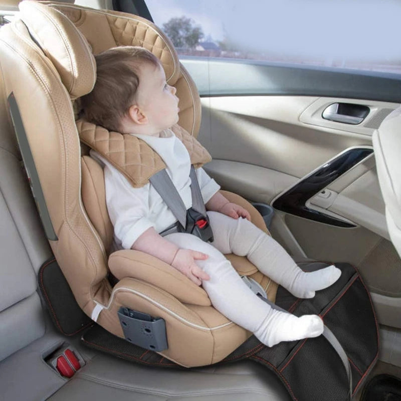 Universal Child Safety Seat Anti-Slip Anti-Scratch Mat Pads Waterproof Car Seat Protective Cover for-Baby Kid Protection sayaragear