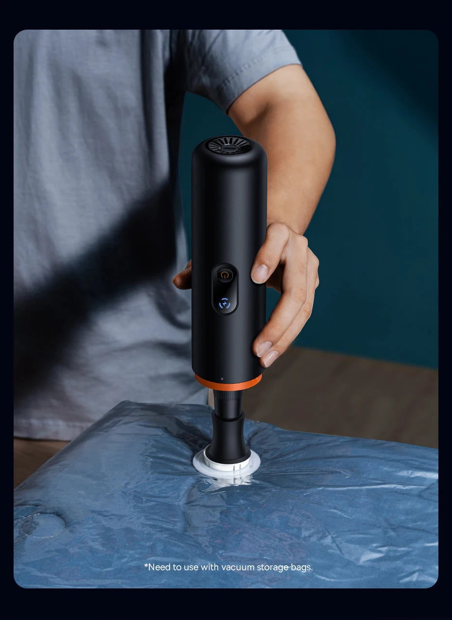 Baseus A5 Air Car Vacuum Cleaner 2-in-1 Powerful Wireless Cleaner Strong Suction Handheld Car Cleaning Portable Home Appliance sayaragear