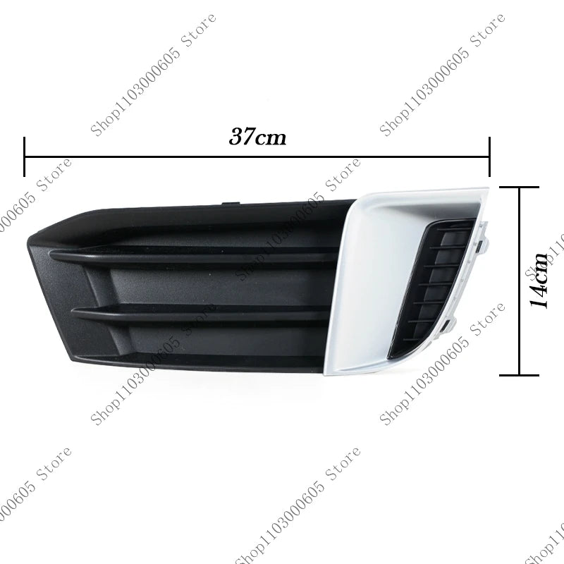 For AUDI A3 2017-2019 Automobile Accessories Front Bumper fog light frame grille protective cover 8V58076719B9 8V58076729B9 - sayaragear
