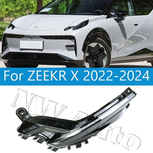 Front Bumper Light Front Fog Light Foglamp Daytime Running Light For ZEEKR X 2022-2024 sayaragear