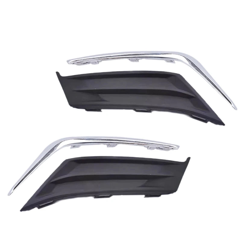 Car Front BumperAccessories For Roewe MG 360 MG360 Fog Lamp Chrome Trim Cover Frame Lid Bezel Hood Grille Fog Light Cover sayaragear