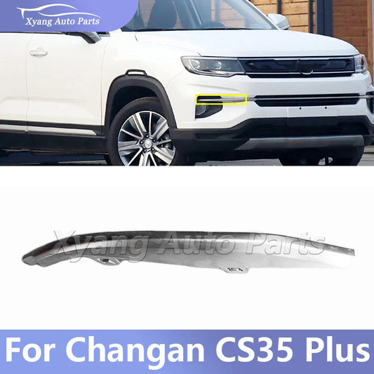 Front Bumper Bright Strips For Changan CS35 Plus Bumper Decorative Bright Strips sayaragear