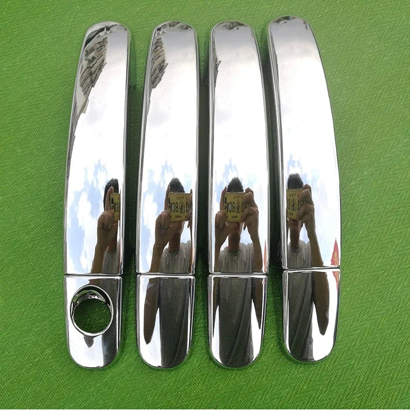 Chrome Handle Cover Trim Set for Ford Focus 2 mk2 mk2.5 2004 2005 2006 2007 2008 2009 2010 Car Accessories Stickers Car Styling sayaragear