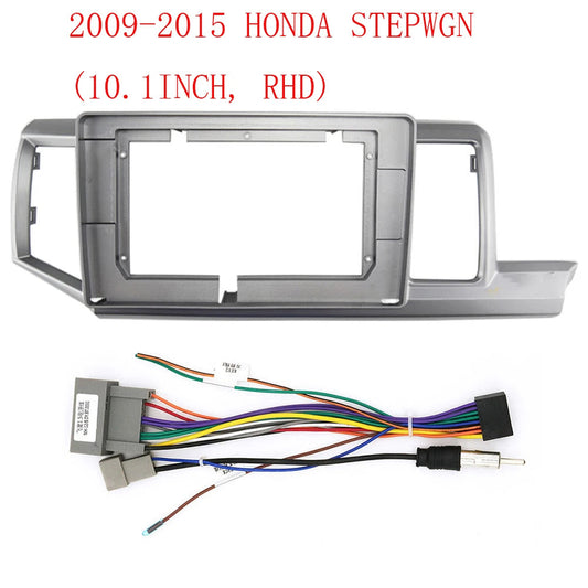 10.1 Inch Car Frame Fascia Adapter For Honda Stepwgn Stepwagon 2009-2015 Android Radio Dash Fitting Panel Kit sayaragear