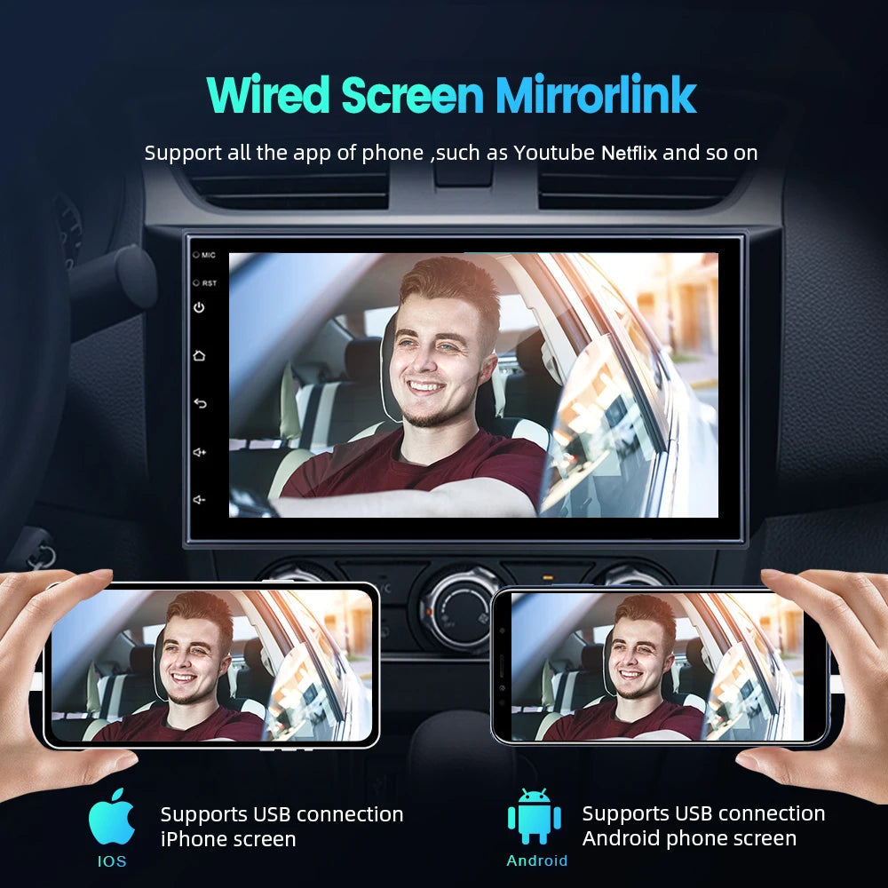 Carlinkit Wireless CarPlay Activator & Android Auto Wired USB Dongle AI Box for Android Radio Unit Bluetooth Charger Mirrorlink sayaragear
