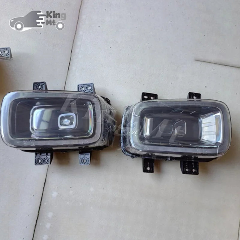 For BAIC BJ40C BJ40 PLUS Foglight Fog Light Assembly LED/ Halogen Front Bumper Fog Lamp Kit Replacement with Waterproof Housing sayaragear