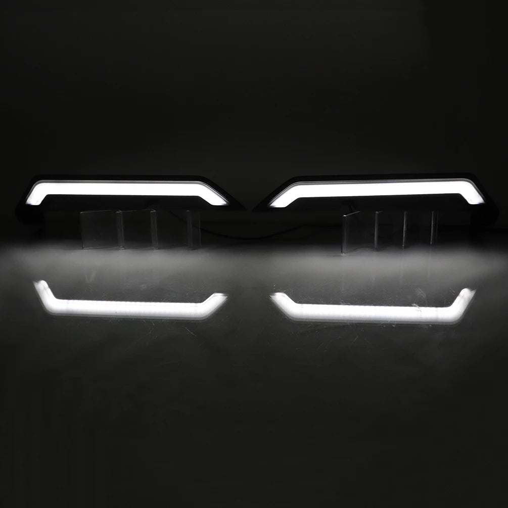 Fit for Jeep Wrangler JL JK 2007-2023 LED Tail Wing Roof Light LED Brake Light/Driving light/Turn Signal Light/Reversing Light sayaragear