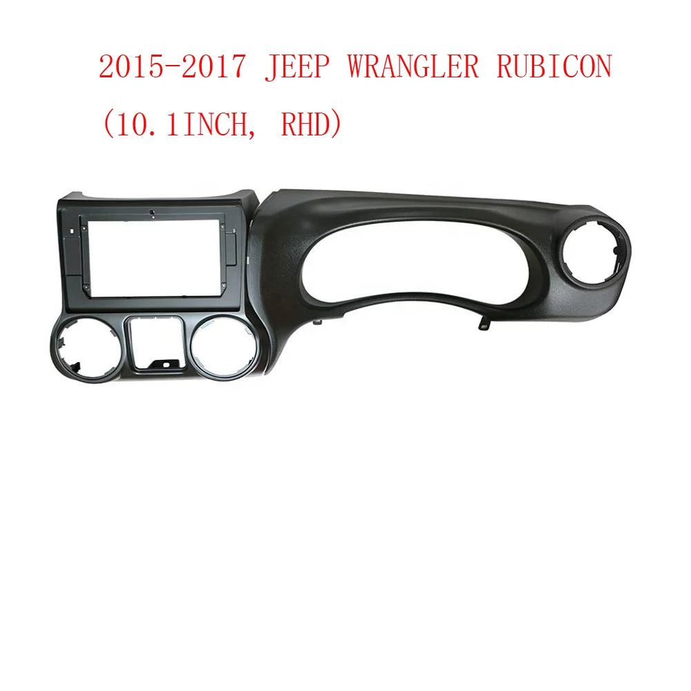 10.1 INCH Dash Kit for Jeep Wrangler 2011-2014 LHD RHD Car Radio Fascia Frame Android Player Adapter Cover Stereo Panel Bezel sayaragear