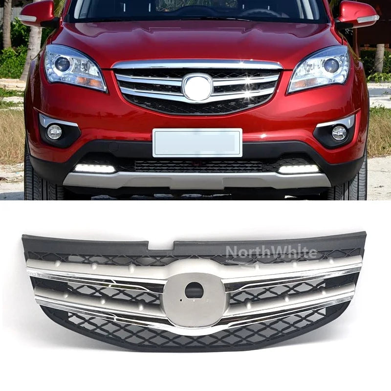 Car Front Bumper Grille For Changan CS35  2016 Racing Grills Mask Radiator Grille Center Grille sayaragear
