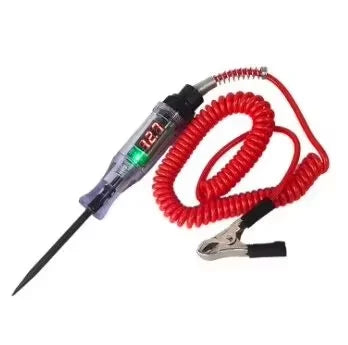 6V 12V 24V Car Truck Voltage Circuit Tester Auto Car Diagnostic Probe Test Pen Light Bulb Electric Measuring Pen Repair Tools sayaragear