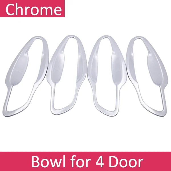 Chrome Car Door Handle Cover for Peugeot 508 SW RXH 2011~2018 Car Trim Set Exterior Accessories 2012 2013 2014 2015 2016 2017 sayaragear