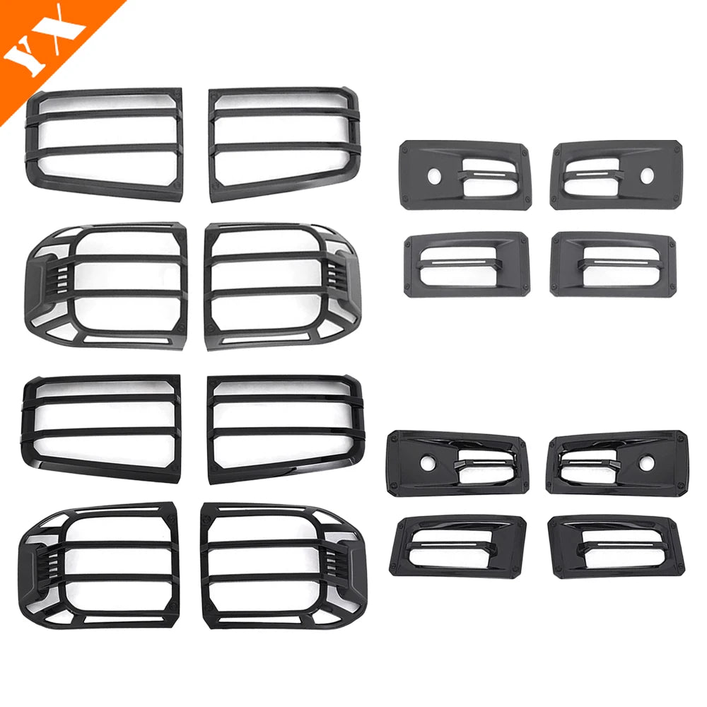 For Jetour Freedom T1 2025-2026 Car Plastic Tail Lights Cover Auto Front Rear Fog Light Frame Decoration Anti Hit/Scratch sayaragear