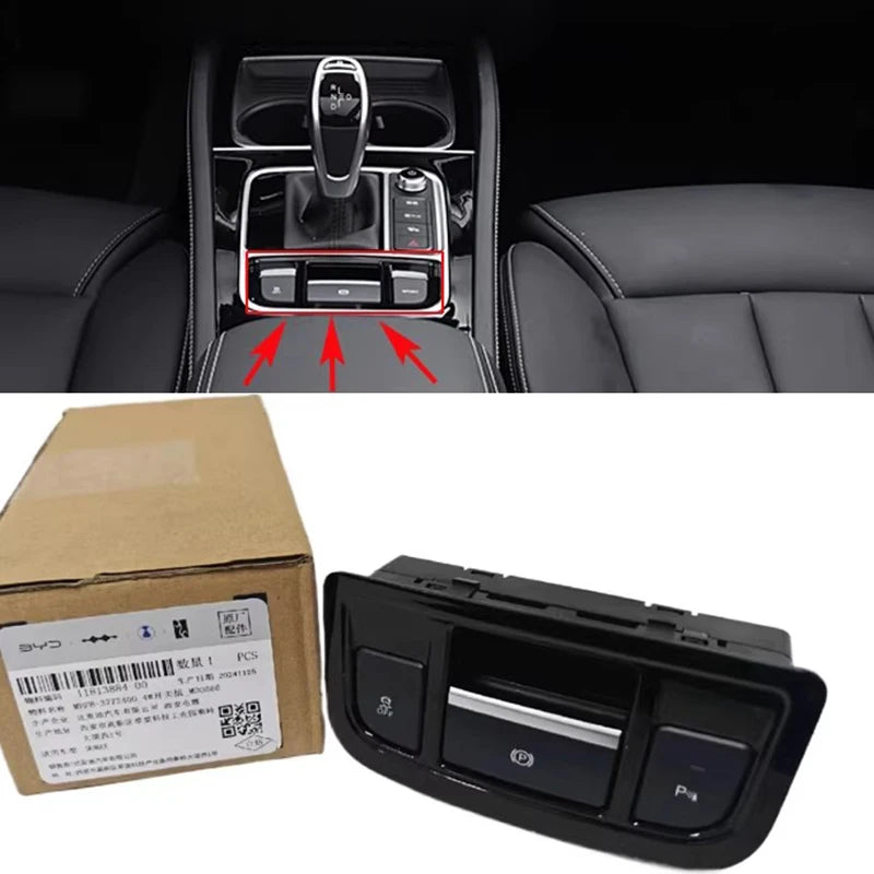 Electronic Automatic Parking Button for BYD SONG MAX EPB Electronic Handbrake Switch Car Accessories - sayaragear