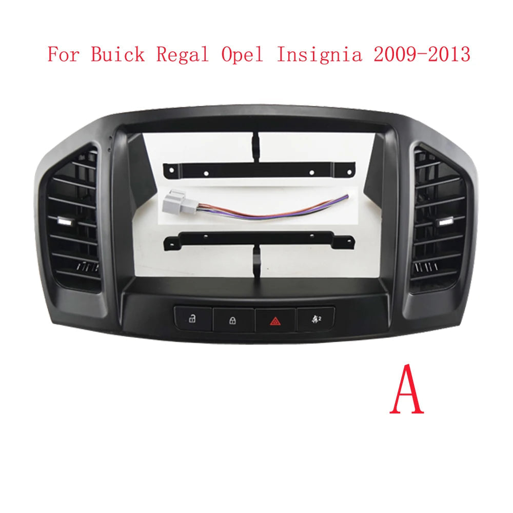 Double 2 Din Radio Fascia for Buick REGAL Opel Insignia Android Dash Kit GPS Navigation Frame Stereo DVD Player Install Panel sayaragear