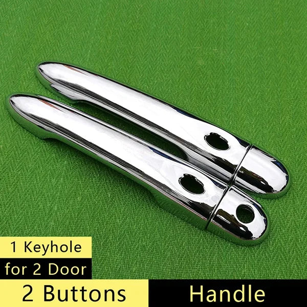 for Renault Clio IV 2012 - 2017 Chrome Handle Cover Trim Set Clio 4 MK4 2013 2014 2015 2016 Car Accessories Stickers Car Styling sayaragear