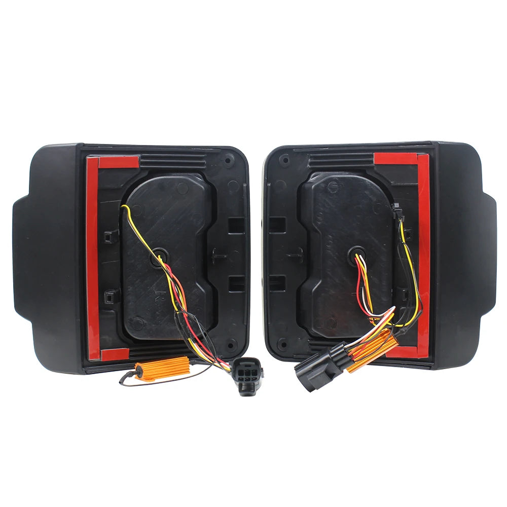 for Jeep Wrangler JK 2007-2018 LED Tail Light Taillight Assembly Rear Lamps Brake Reverse Light Daytime Running Lights sayaragear