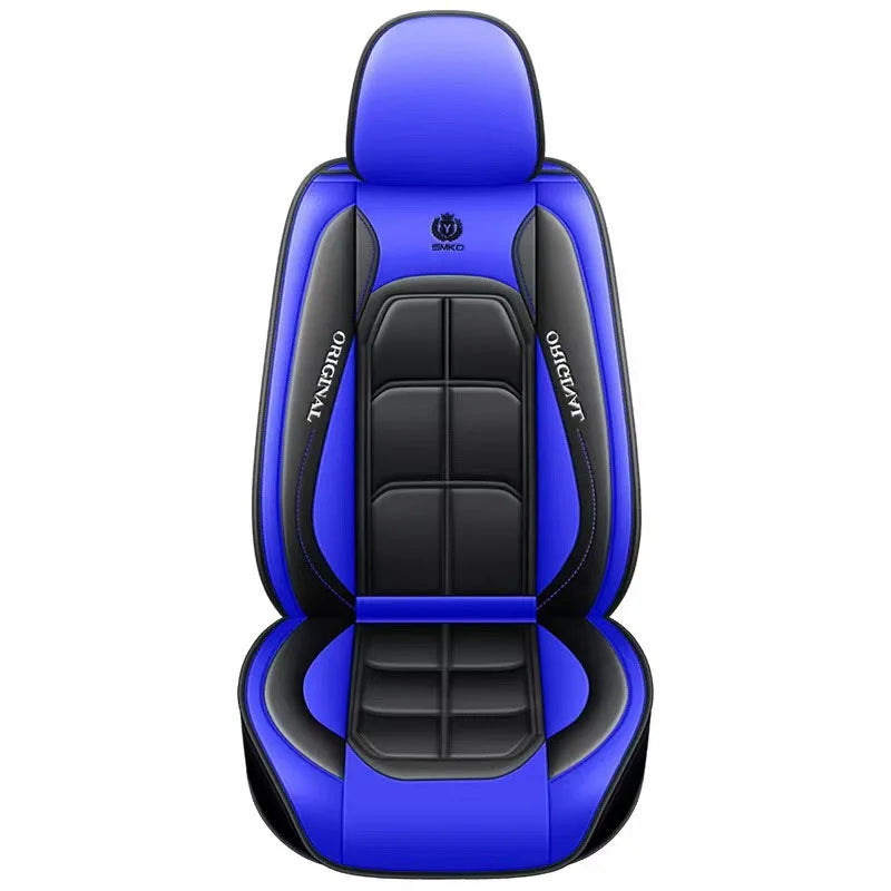 Car seat cushion Four Seasons universal new seat cover Leather seat cover Ice silk seat cushion Fully wrapped seat cushion sayaragear