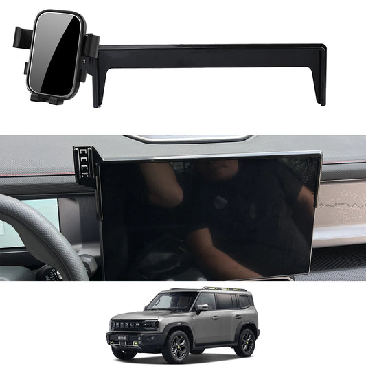 Car Mobile Phone Holder for Jetour T2 Traveller 2024 2025 GPS Bracket Navigation Stand Auto Accessories sayaragear