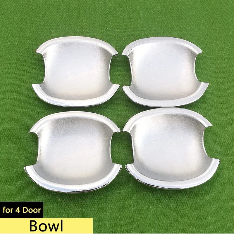 Chrome Handle Cover Trim Set for Ford Focus 2 mk2 mk2.5 2004 2005 2006 2007 2008 2009 2010 Car Accessories Stickers Car Styling sayaragear