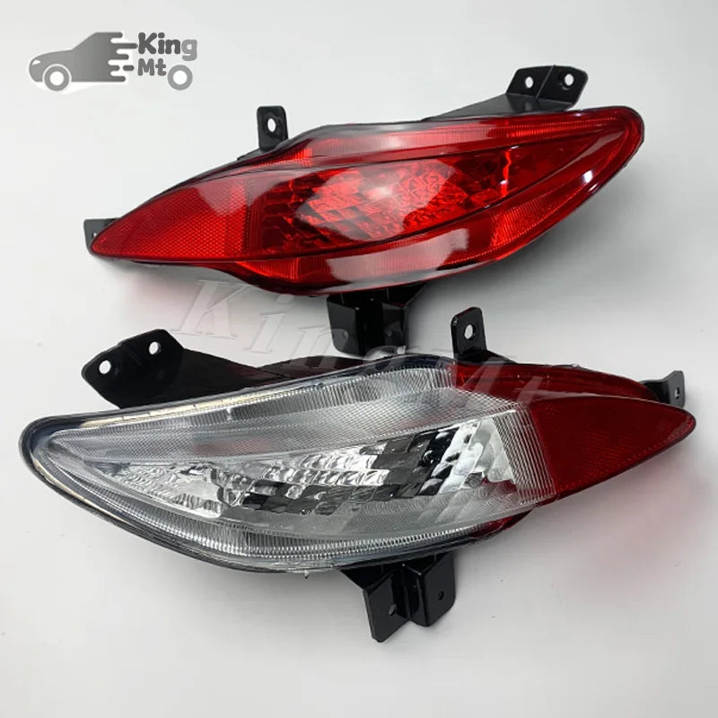 For Chery Arrizo 5 Rear Bumper Fog Light Reflector Stop Light Rear Fog Light Foglamp Brake Lamp Warning Lamp Frame Cover sayaragear
