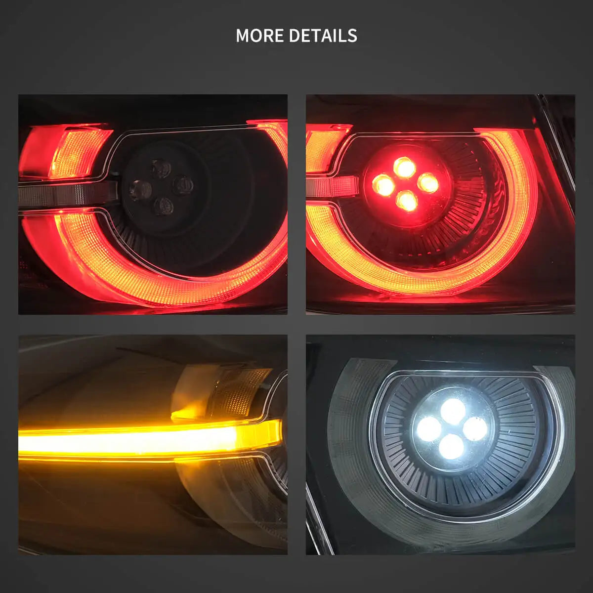 VLAND 19-22 Mazda3 Axela 4th Gen (BP) Sedan LED Tail Lights With Dynamic Welcome Lighting sayaragear