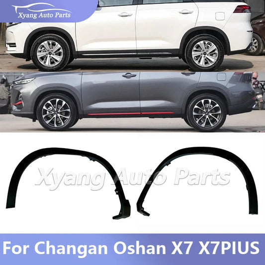 Wheel Fender Wheel Arch Tire Trim Strip For Changan Oshan X7 X7plus Front Rear Wheel Arch Trim Fender sayaragear