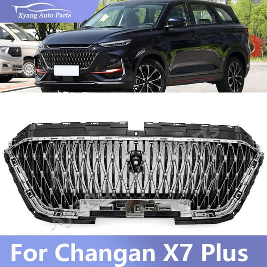Car Grill Front Bumper Radiator Grille For Changan Oshan X7 Plus Air Intake Grille sayaragear