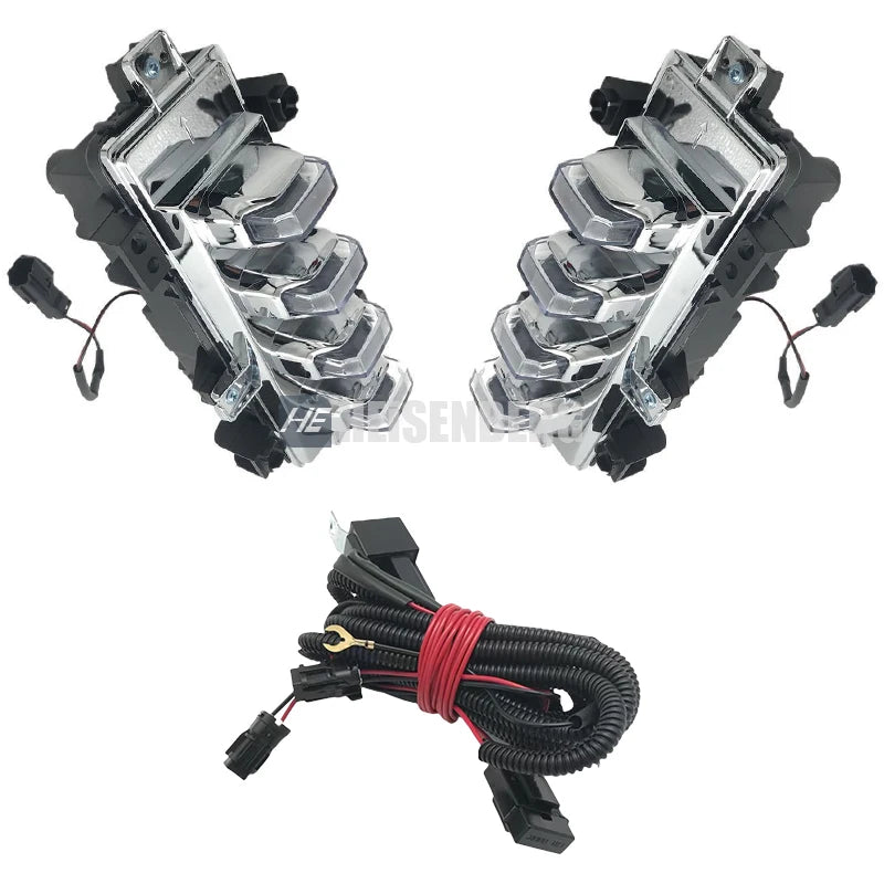LED Daytime Running Light Modification For Chery Jetour X70 PLUS X90 Plus Fog Lamps F18-4499020 F18-4499010 sayaragear