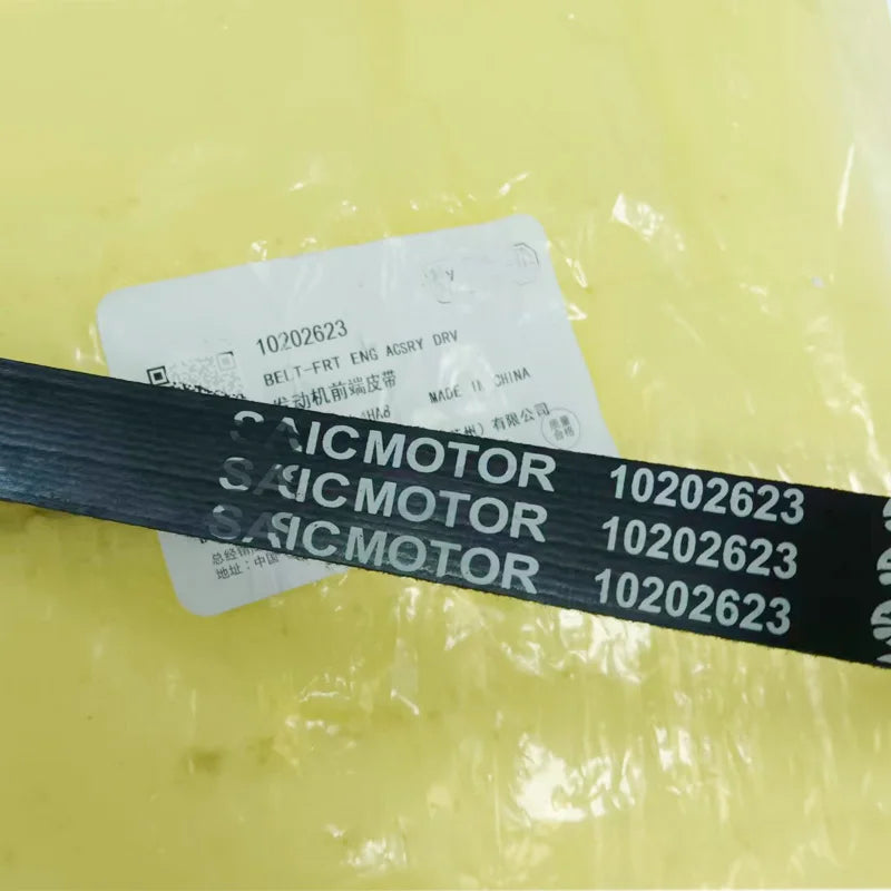 10202623 Original engine front-end drive belt generator belt For SAIC Roewe RX3 MG ZS sayaragear
