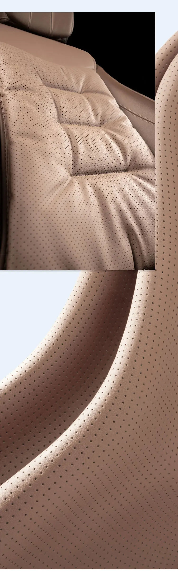Universal Car Seat Cover Leather Cars Seat Waist Cushion Covers Four Season Auto Interior Seats  Protection Pad Car Accessorie sayaragear