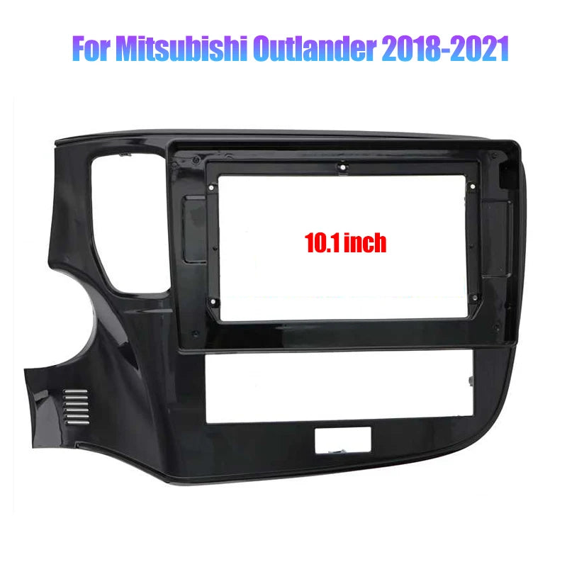 9/10.1 inch 2 Din Car Stereo Radio Fascia Panel Audio Frame Cover Trim Kit Face Bezel For Mitsubishi Outlander 2012-2020 2021 sayaragear