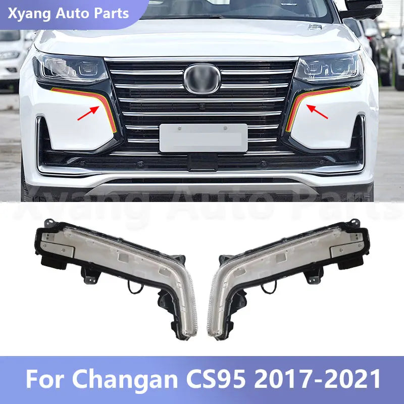 Headlight Daytime Running Light For Changan CS95 2017-2021 4121110-AP30 4121120-AP30 sayaragear