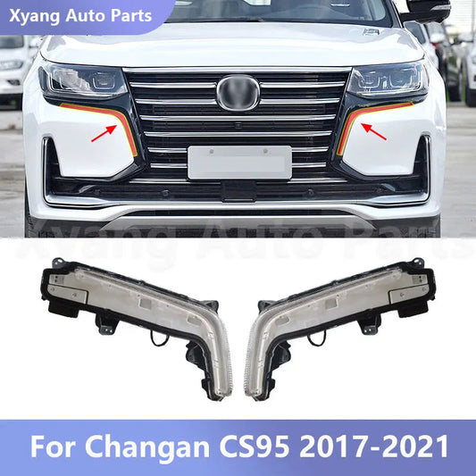 Headlight Daytime Running Light For Changan CS95 2017-2021 4121110-AP30 4121120-AP30 sayaragear