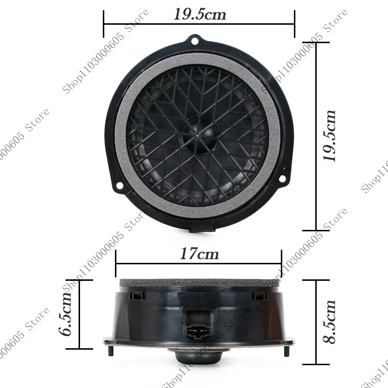 8T0035415A 8K0035411 For Audi A4 B8 A5 2009 2010 2011 2012 2013 2014-2016 Car Door Woofer Door Sound Speaker Woofer Tweeter - sayaragear