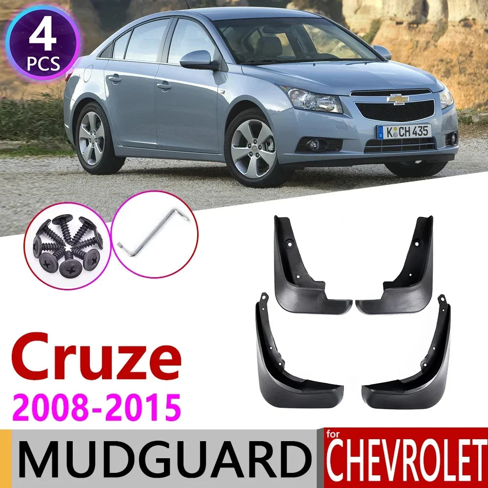 Mudflap for Chevrolet Cruze J300 2008~2015 Fender Mud Guard Flaps Splash Flap Mudguard Accessories 2009 2010 2011 2012 2013 2014 sayaragear