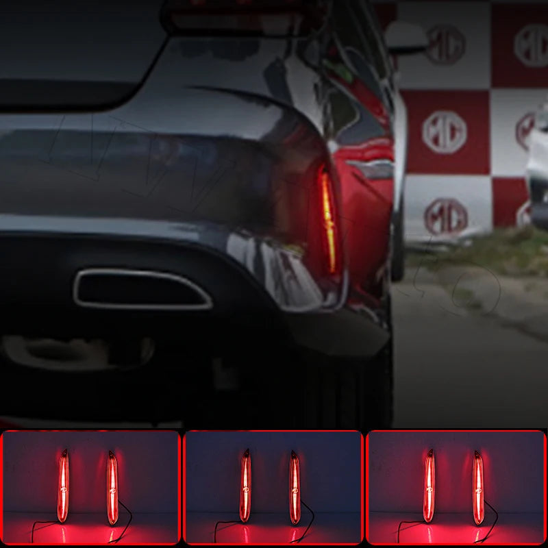 LED Rear Fog Lamp Bumper Light For MG5 Rear Bumper Reflector Lights Fog Lamp Brake Light Dynamic Turn sayaragear
