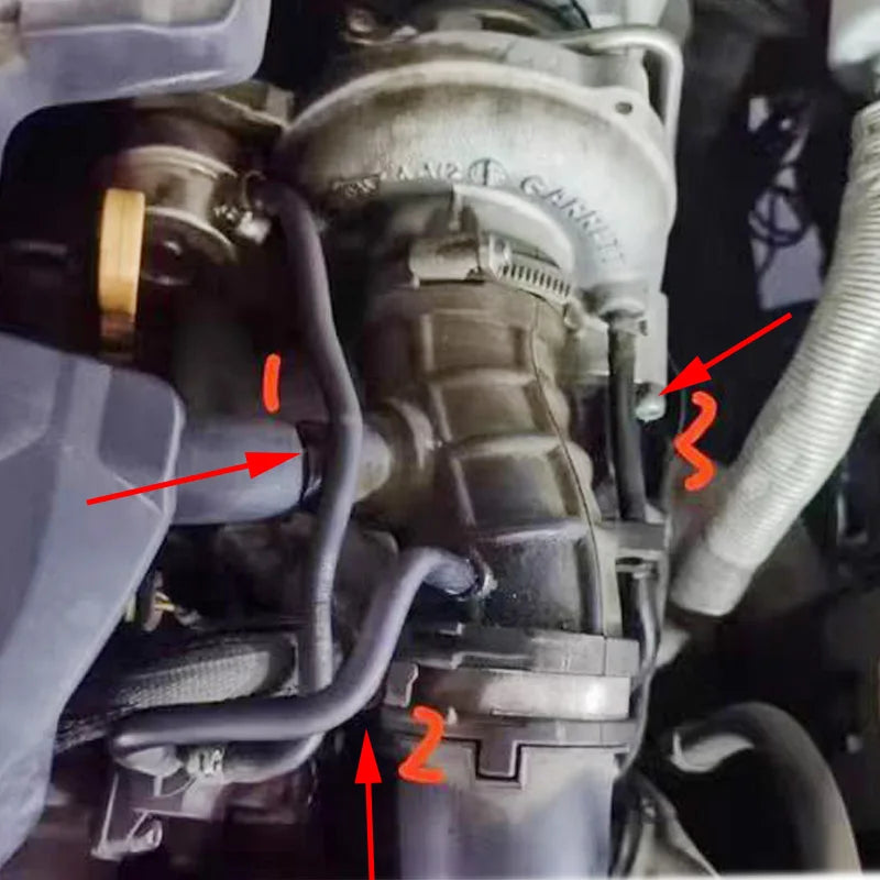 Original turbocharged intake hose fitting hose turbocharged bypass valve sensor For SAIC MG RX8 sayaragear