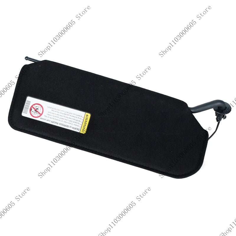 For Chevrolet Corvette C5 1997-2004 Auto Accessories Cabin Interior Black Sun Visor with Vanity Mirror and Light 10442033 - sayaragear