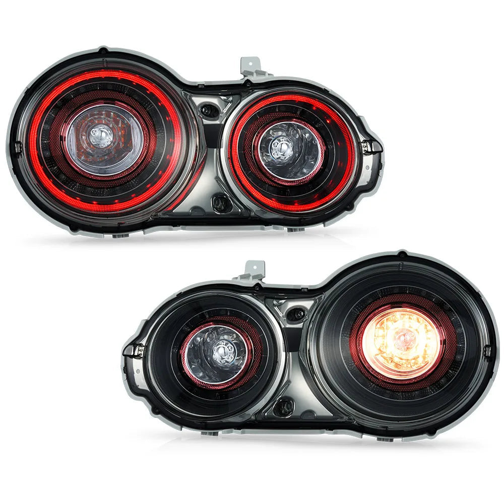 VLAND LED Tail Lights Assembly For 2008-2023 Nissan GTR R35 Godzilla Rear Lamps sayaragear