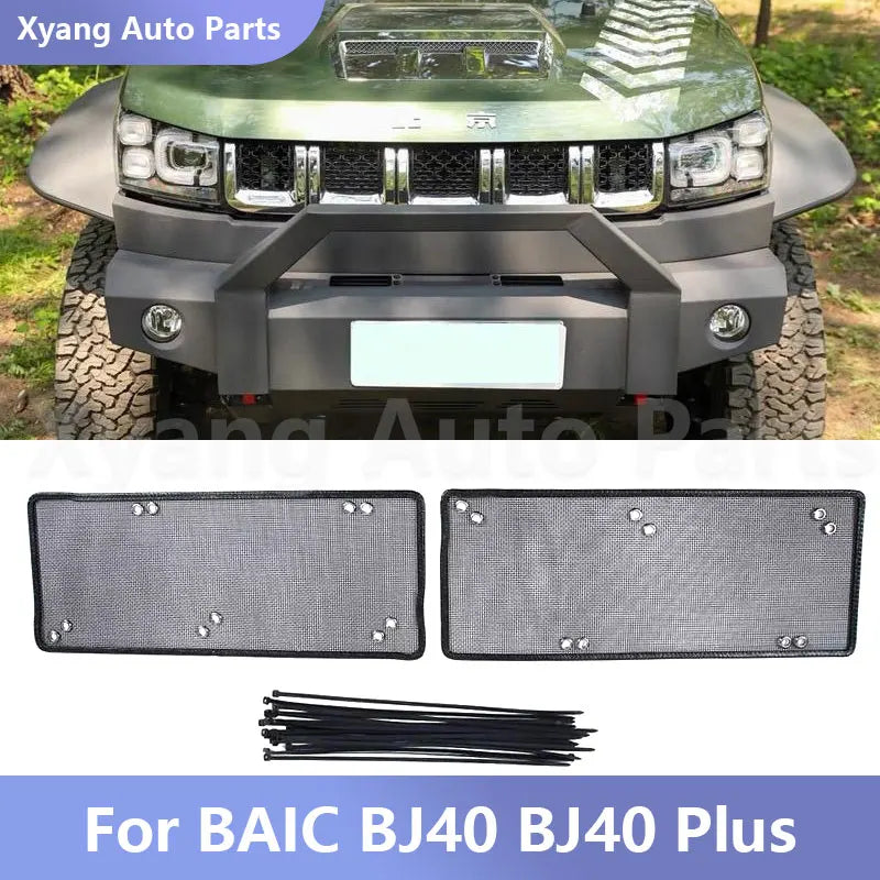 For BAIC BJ40 BJ40 Plus In Car Front Grille Insect Proof Cover Auto Accessories sayaragear