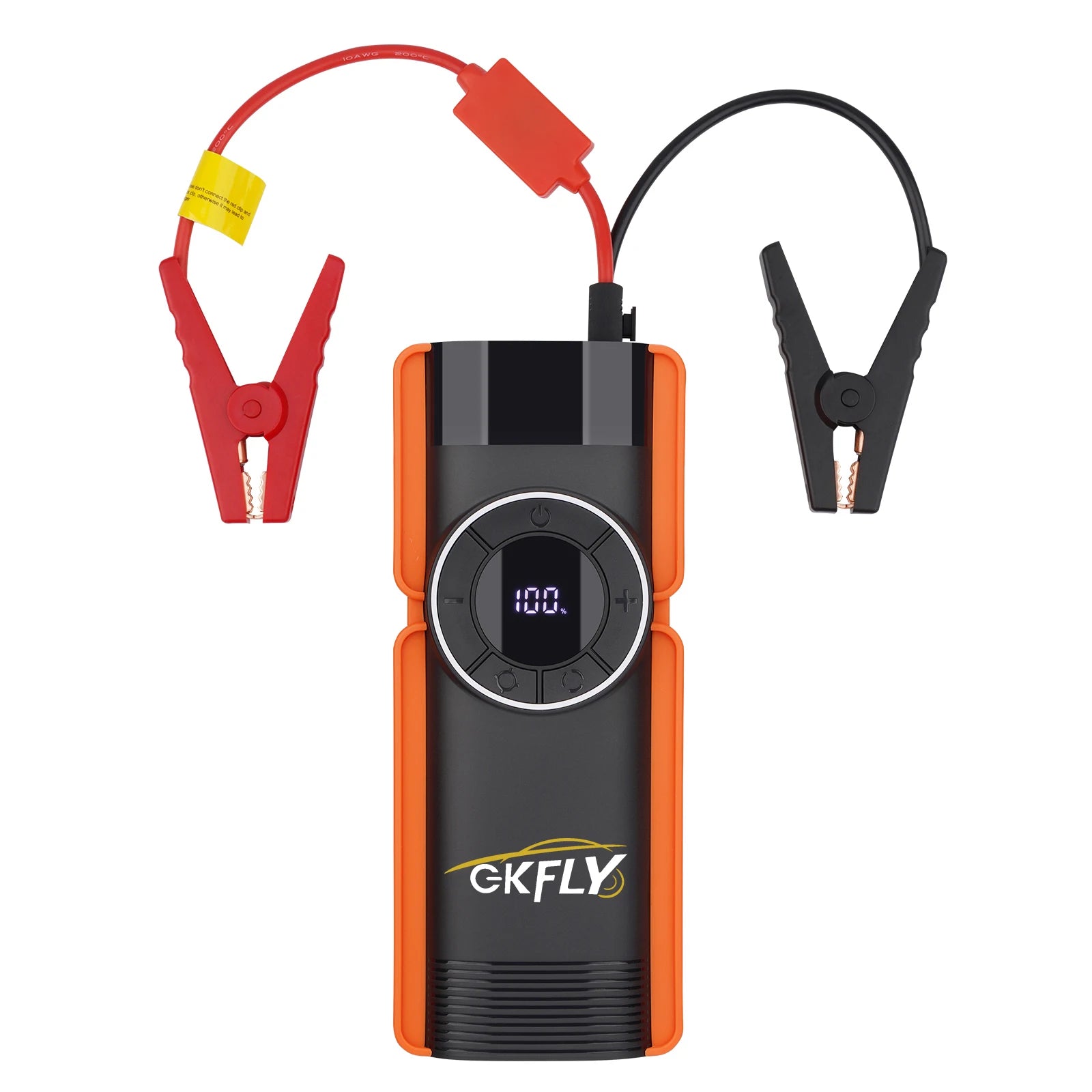 GKFLY Jump Starter 4 in 1 Pump Air Compressor 4000A Power Bank 12V Digital Tire Inflator 150PSI Emergency Battery Booster sayaragear