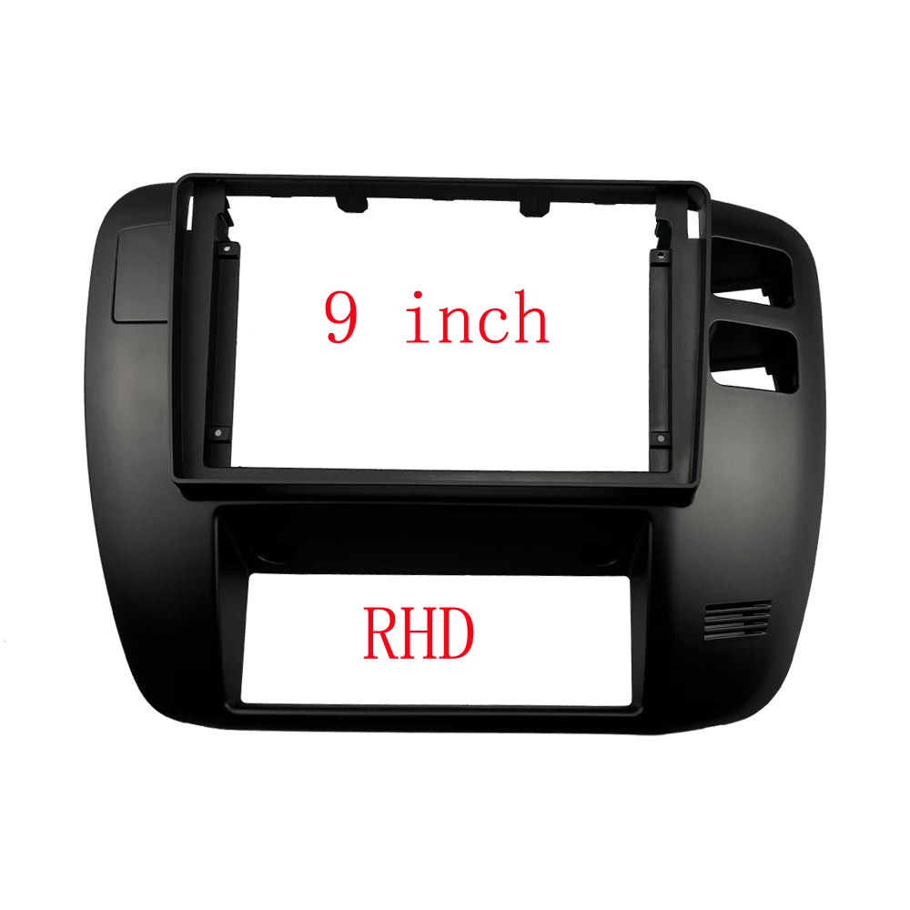 Car Android Radio Frame GPS Stereo Player 2DIN Head Unit Car Radio Fascias Dash Frame Panel For 1997-2005 NISSAN PATROL (9INCH) sayaragear