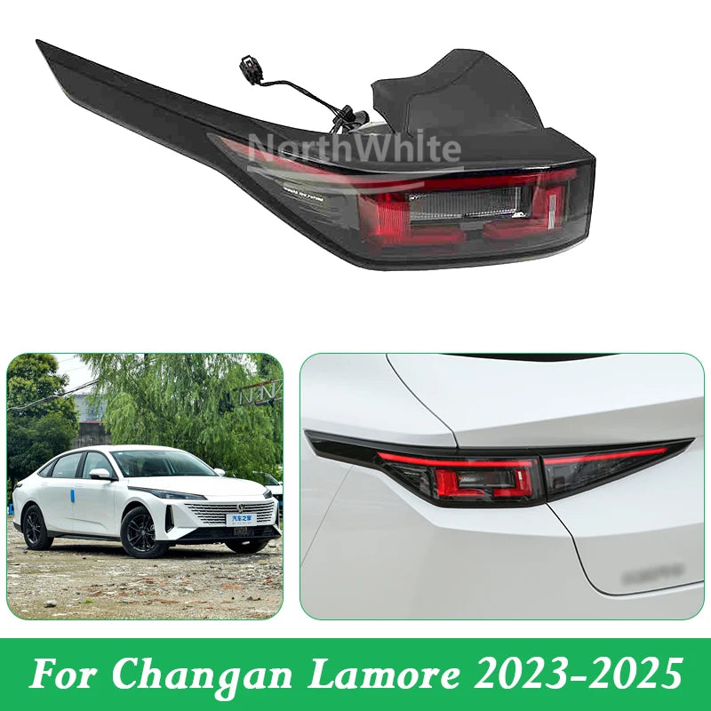 Taillight Brake Light  For Changan Lamore 2023 2024 2025 Rear Bumper  Outer Taillight Brake Light sayaragear