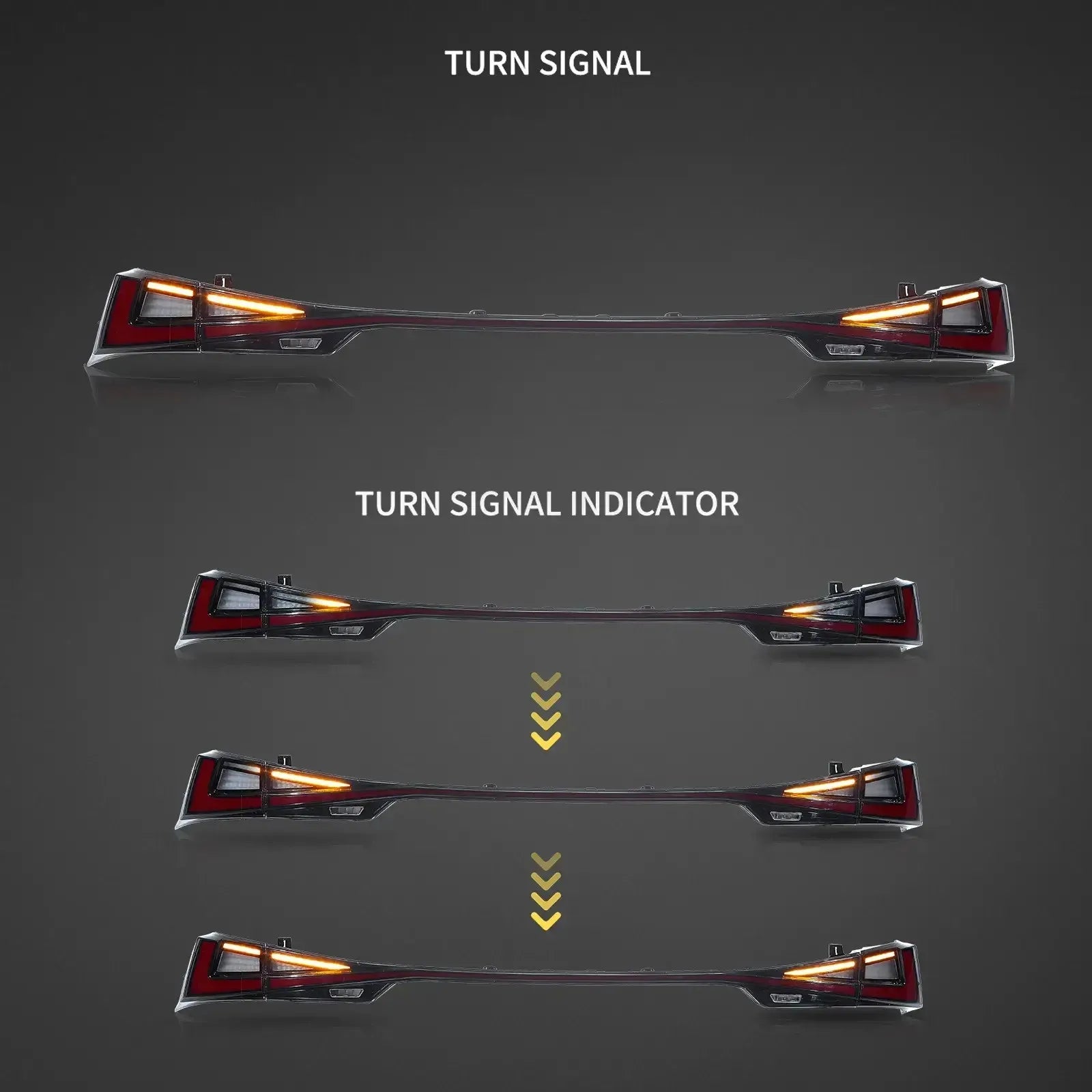 Vland 14-20 IS 250 200t 300h F Sport LED Tail Lights Unique Design Rear Lamp Assembly Upgrade Replacement sayaragear